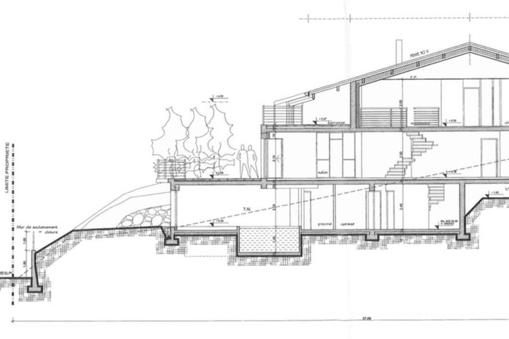 Superbe Villa D'Architecte Plein Sud 230 M2 Jacuzziギャップ エクステリア 写真